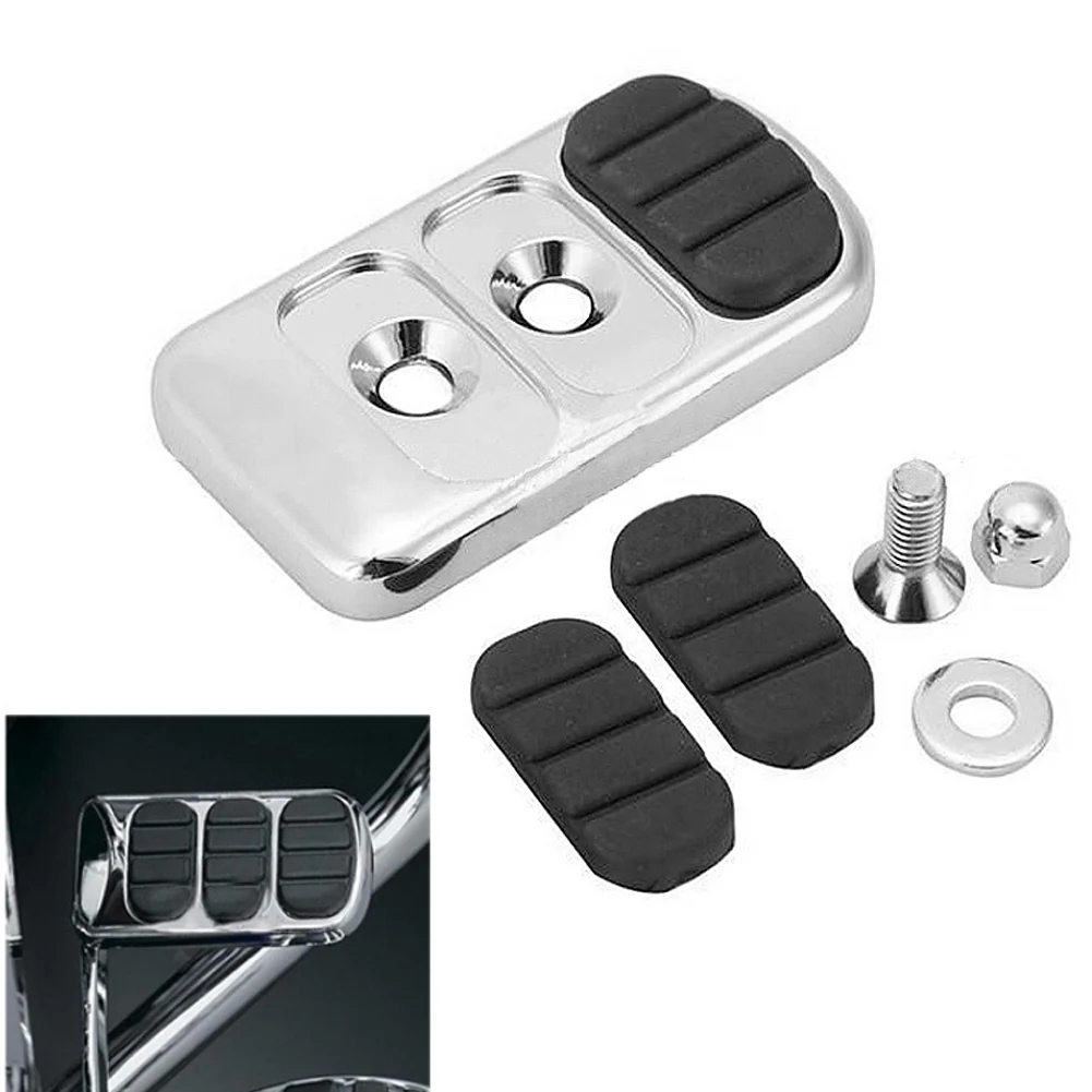 

Motorcycle Brake Pedal Pad Cover For Kawasaki Vulcan 1500 1600 900 2000 Classic For Suzuki Boulevard C50 Intruder 1500 LC 98-04