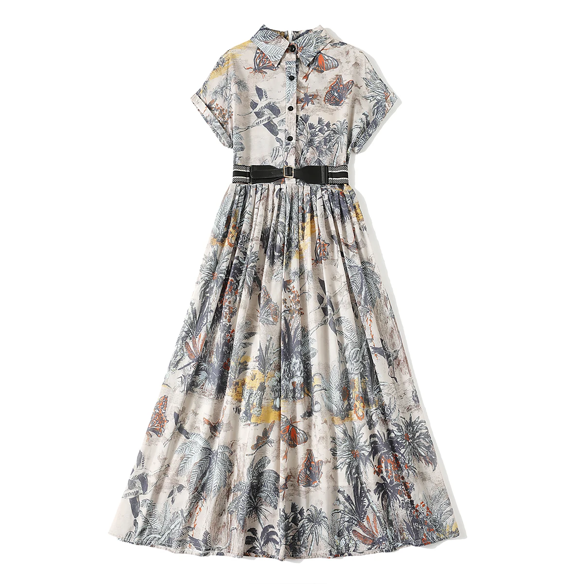 Женское дизайнерское Модельное платье-трапеция элегантное платье миди с