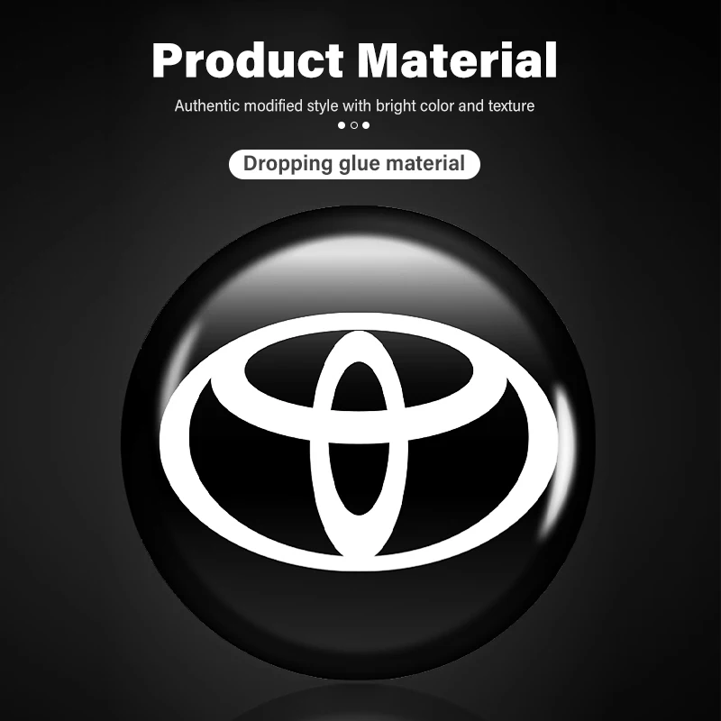 Универсальный автомобильный логотип дверной замок наклейка на отверстие крышка