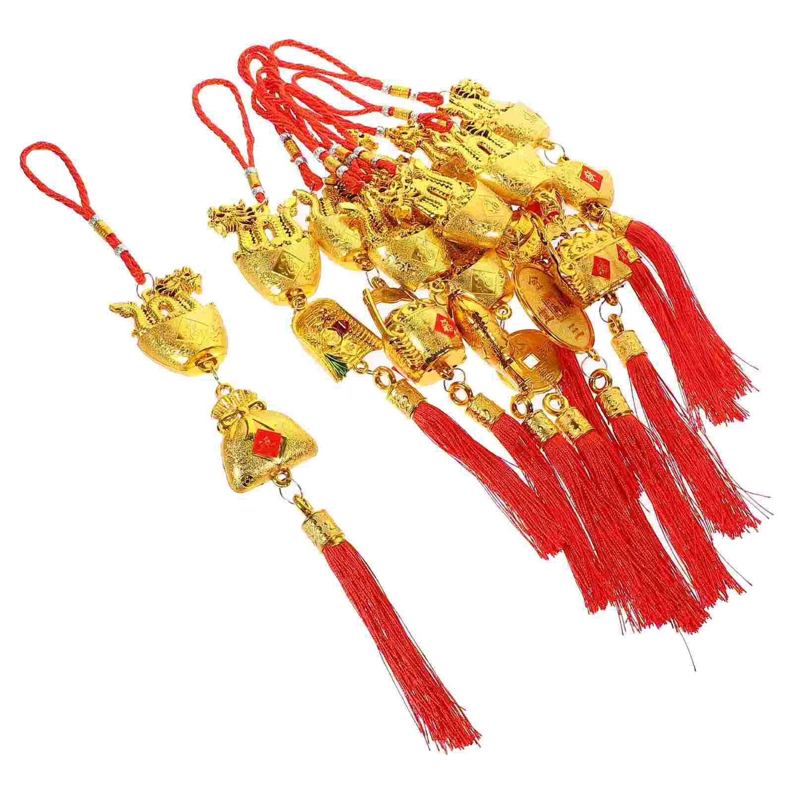 

New Year Hanging Decor Wall Interior Pendants Decorations 2024 Spring Festival Hanging Decors Dragon Ornament