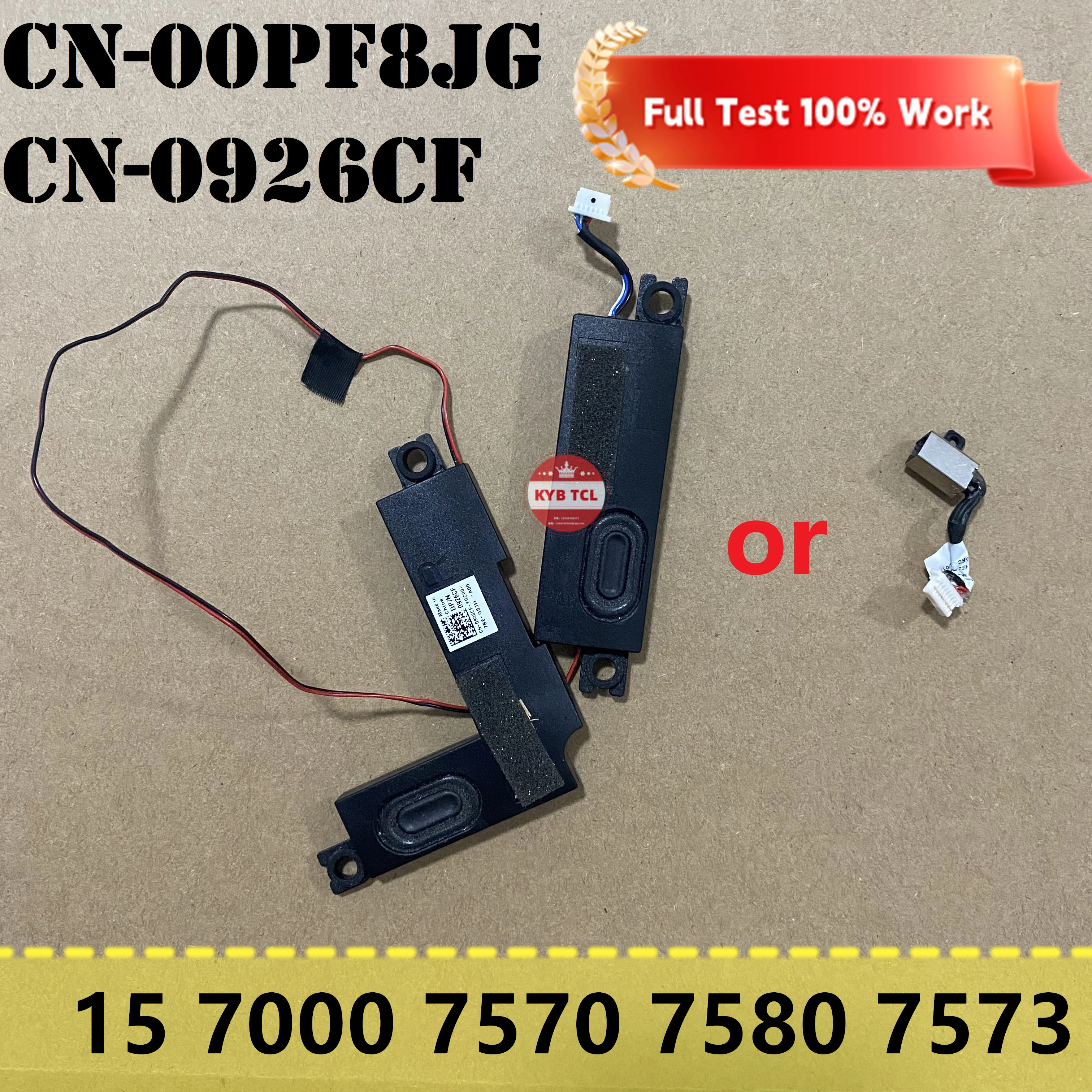 

For Dell Inspiron 15 7000 7570 7580 7573 Laptop Speaker or DC IN Power Jack CN-0PF8JG CN-0926CF 0PF8JG 0926CF PF8JG 926CF