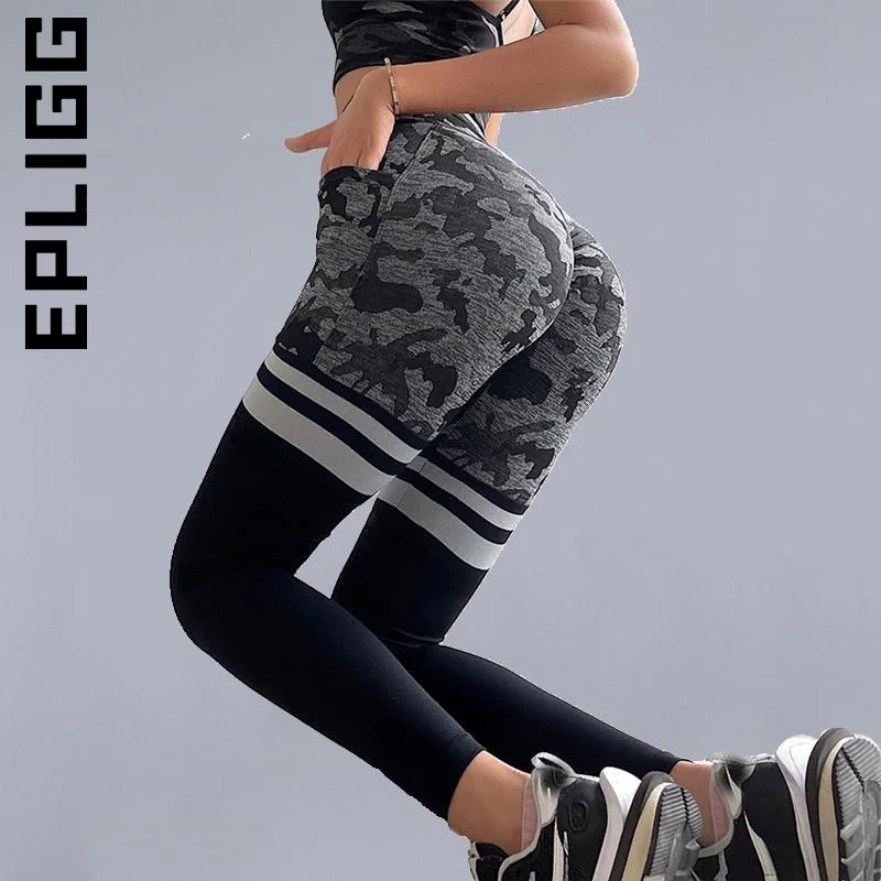 

Epligg Seamless New High Waist Workout Leggings Fitness Women's Pants Gym Yoga Leggings Push Up Clothing Yoga Pants Women Female