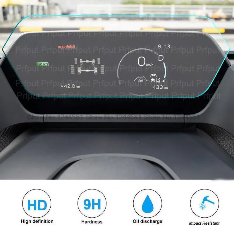 

Защитная пленка для экрана для Toyota bZ4X 2022 2023, 12,3-дюймовая защитная пленка для сенсорного экрана, фольга, навигация, закаленное стекло