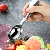 stainless steel ice cream watermelon yogurt jelly cake dessert mashed potatoes durable spoon kitchen accessories