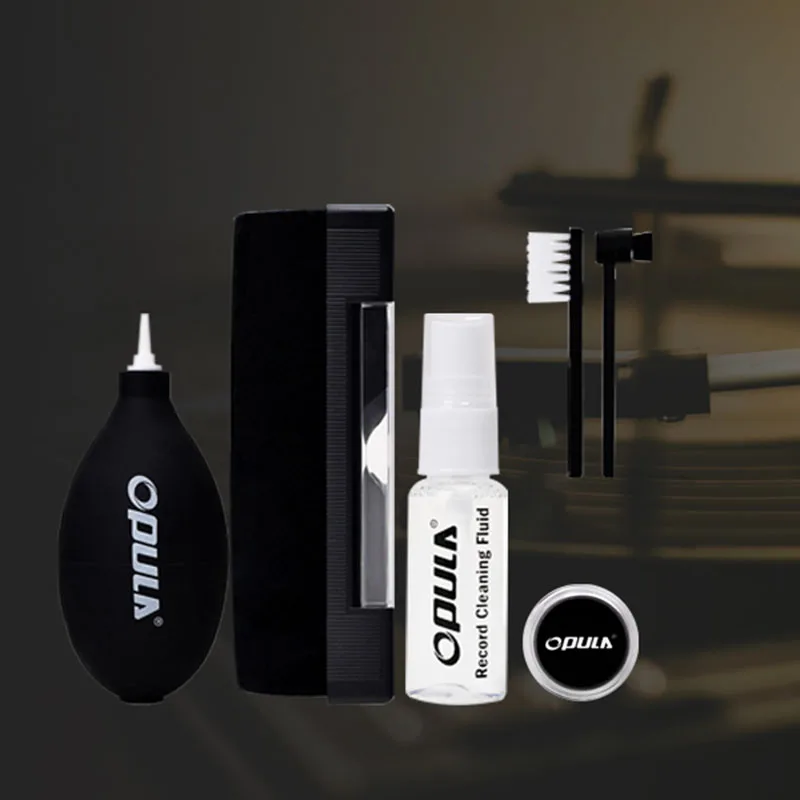 6 в 1 набор для очистки виниловых пластинок воздуходувка очиститель поворотный