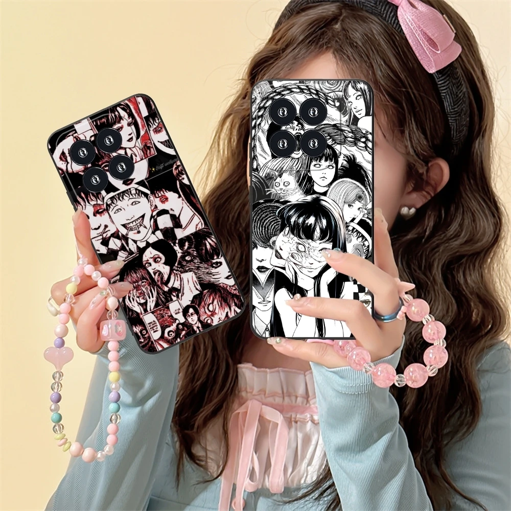 Junji Souichi Чехол для мобильного телефона с рисунком Xiaomi 14 13 12 11 10 9 T Ultra Lite Pro S SE X 5G