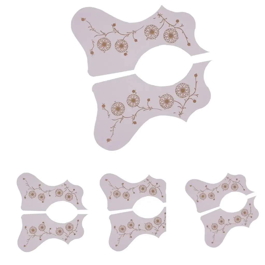 

4 Pairs Vogel- Pickguard Pickguard for 1 Inch Acoustic Guitar Acoustic Guitar Classical Guitar
