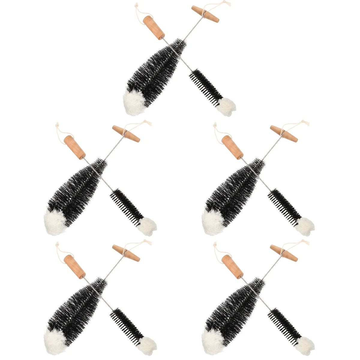 

10 pcs Compact Multifunctional Practical Cup Brush Cleaners Bottle Brushes Cup Cleaning Brushes Cup Clean Brushes