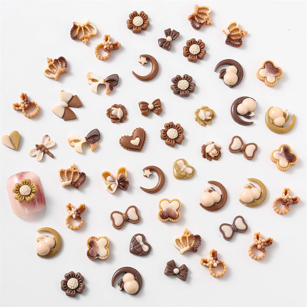 Украшение для ногтей уникальный дизайн очаровательный цвет полимерный лук