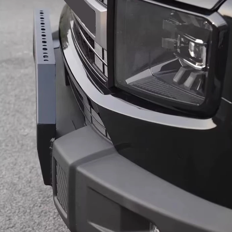 Фото Защитная дуга (кенгурятник) для переднего бампера Chery Jetour Shanhai T1, модифицированная защитная балка, автозапчасть №4