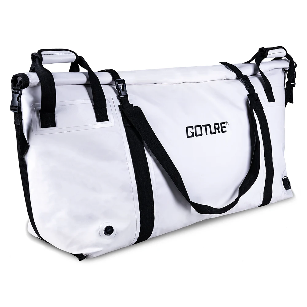 Goture Portable Multifunctional EVA Fishing Bag Outdoor Live Fish Ice Bag Water Container Pan Basin Storage Bag Sling Bag