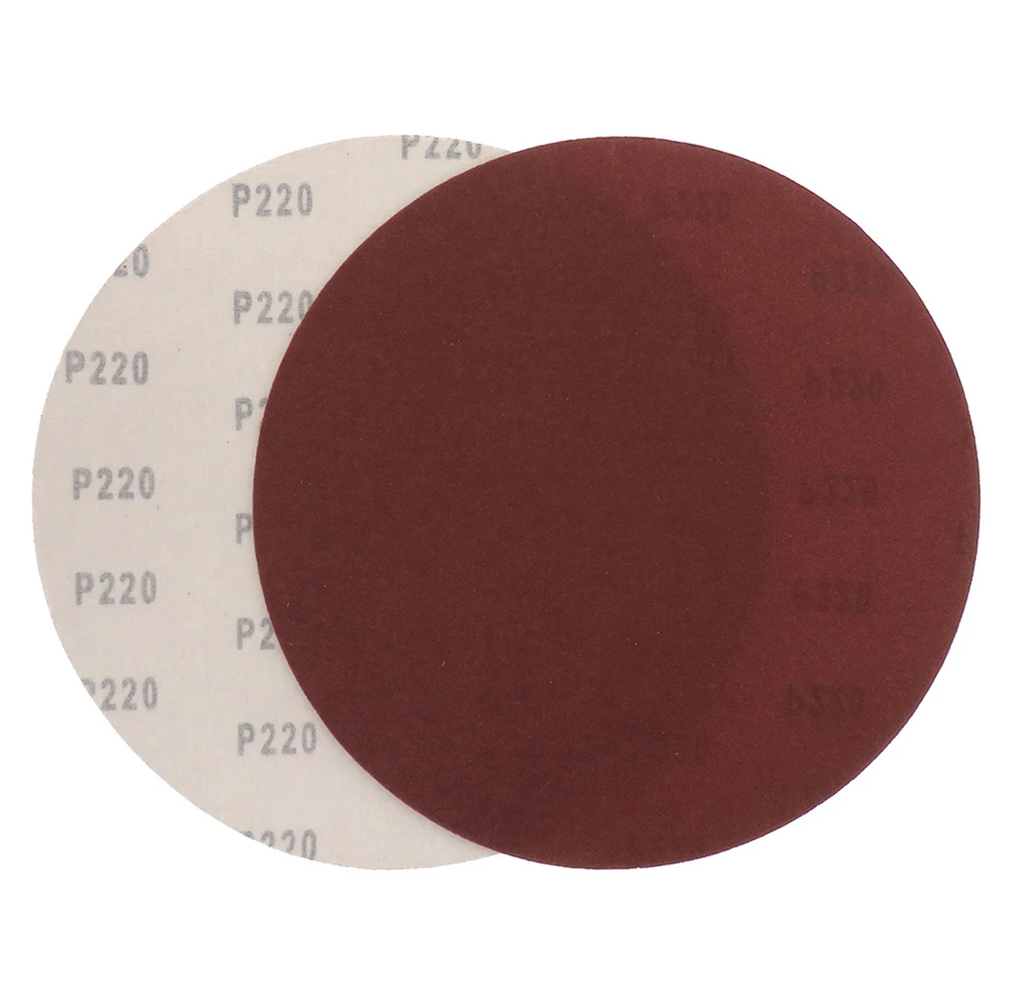 

Самоклеящиеся шлифовальные диски, 9 дюймов, 225 мм, флокирующая красная наждачная бумага, круглые подложки с клеевым покрытием, зернистость 120-320