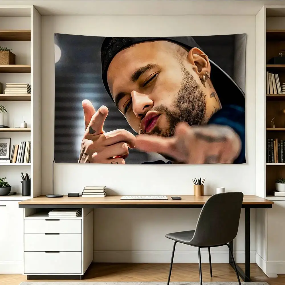 Фото Флаги F-Footballer N-neymar J-jr, настенный декоративный баннер для спальни, дома, улицы №2