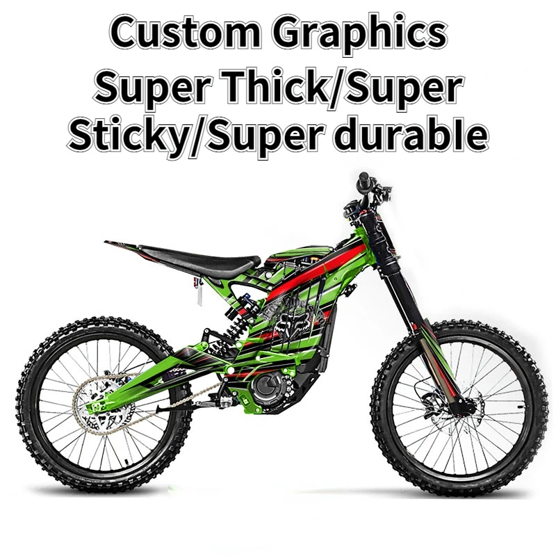 

For SURRON Custom Stickers Light Bee X Electric Off-road Bike Dirtbike Decorative Self-adhesive Moisture-proof Thick SUR-RON
