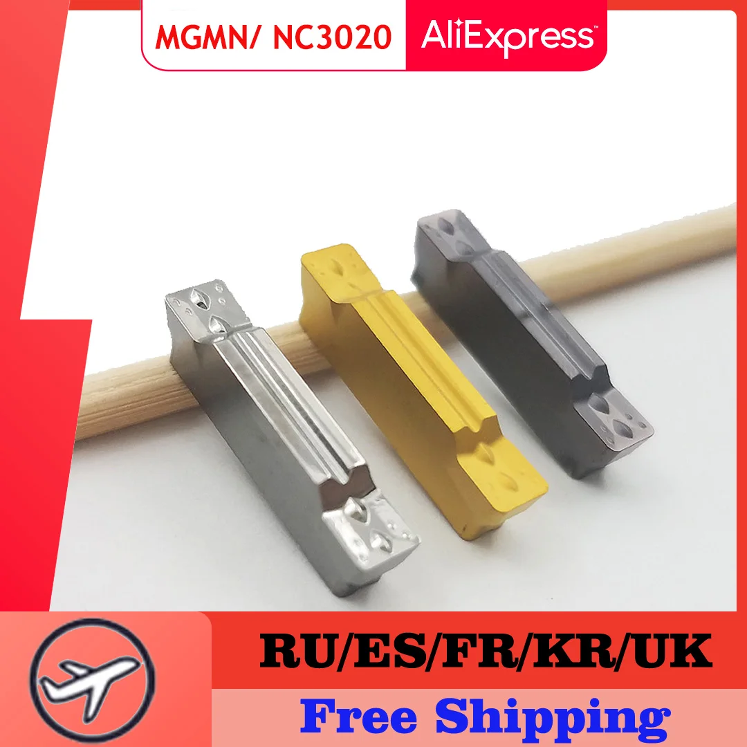 

MGMN200 MGMN300 MGMN400 MGMN500 NC3020 3030 PC9030 Slotted Carbide Inserts CNC Inserts Lathe Tools Carbide Cutting Tools