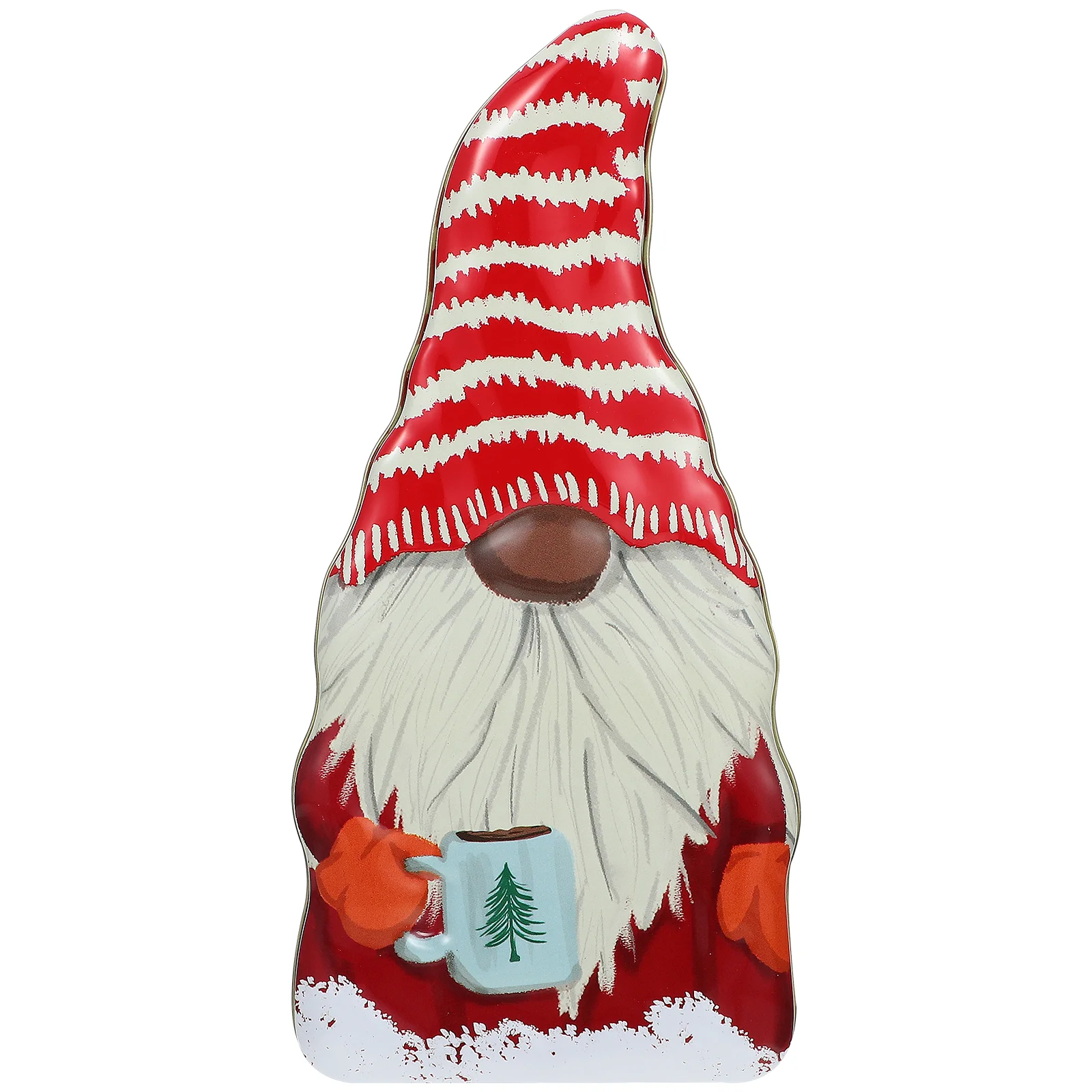 

Christmas Tins Box Cookie Candy Metal Tin Lidsboxesfor Gift Jar Decorative Containers Treat Container Santa Holiday Favor Party