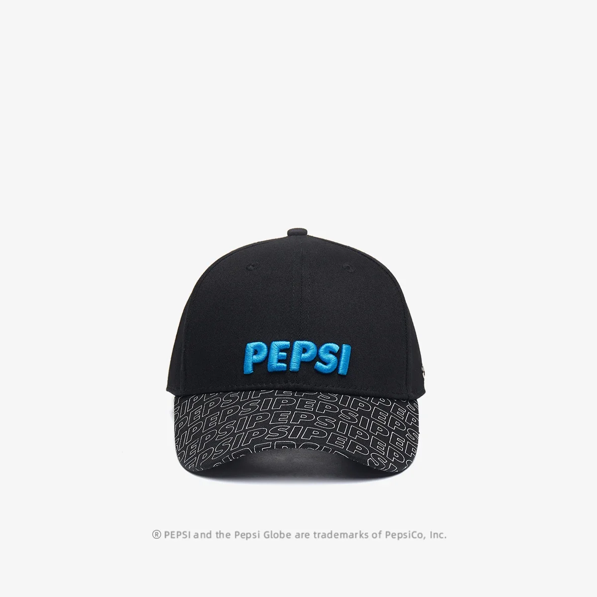 Фото Pepsi темно-синяя уличная шапка унисекс, регулируемая кепка Snapback, удобный дышащий модный уличный аксессуар №1