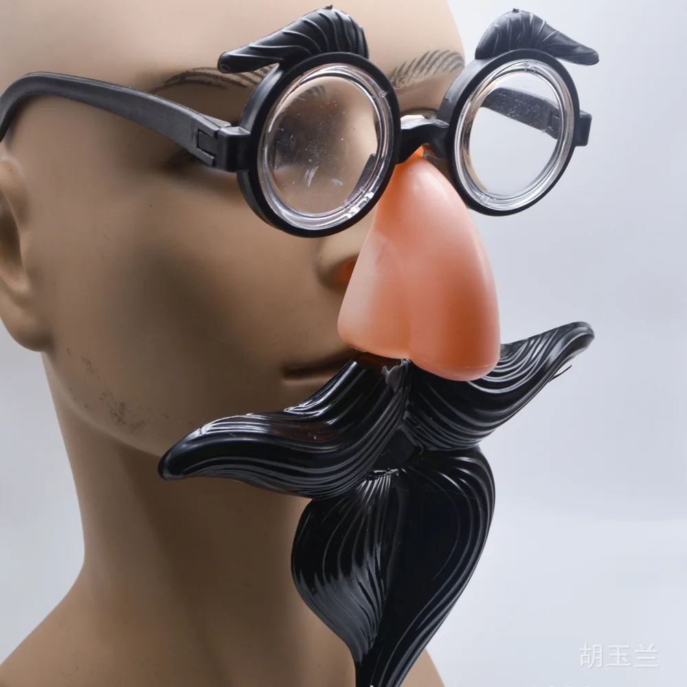

Halloween Disguise Glasses Creative Nose And Mustache Glasses Funny Adult/Children Big Nose Tricky Props Festival Supplies