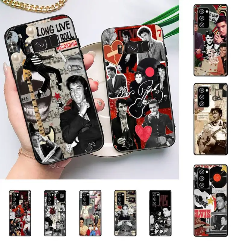 

Elvis Presley Kiss Phone Case for Samsung J 2 3 4 5 6 7 8 prime plus 2018 2017 2016 core