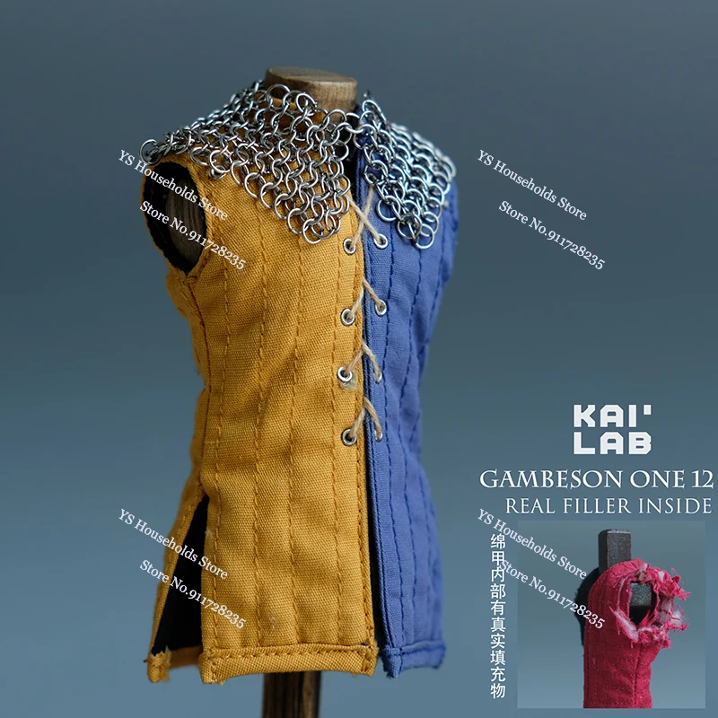 MEZCO 1/12 человек-солдат Gambeson цепь почта наплечник мини-набор аксессуаров для одежды