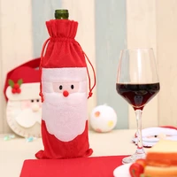 santa red wine bottle bag red wine bag