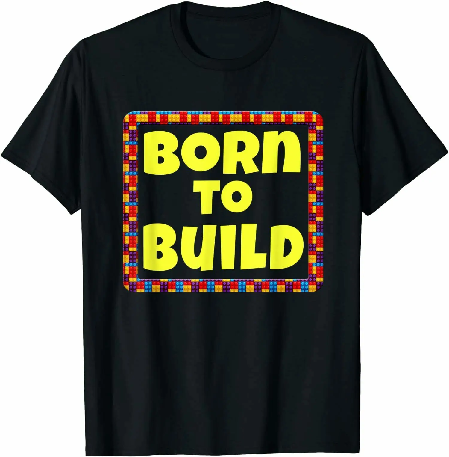 

Funny Gift Idea for Builder Block T-Shirt Tee Shirts