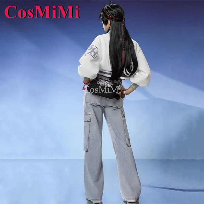 CosMi Hot Game Honkai: Star Rail Huohuo Косплей Костюм Милая Элегантная Униформа Полный Комплект