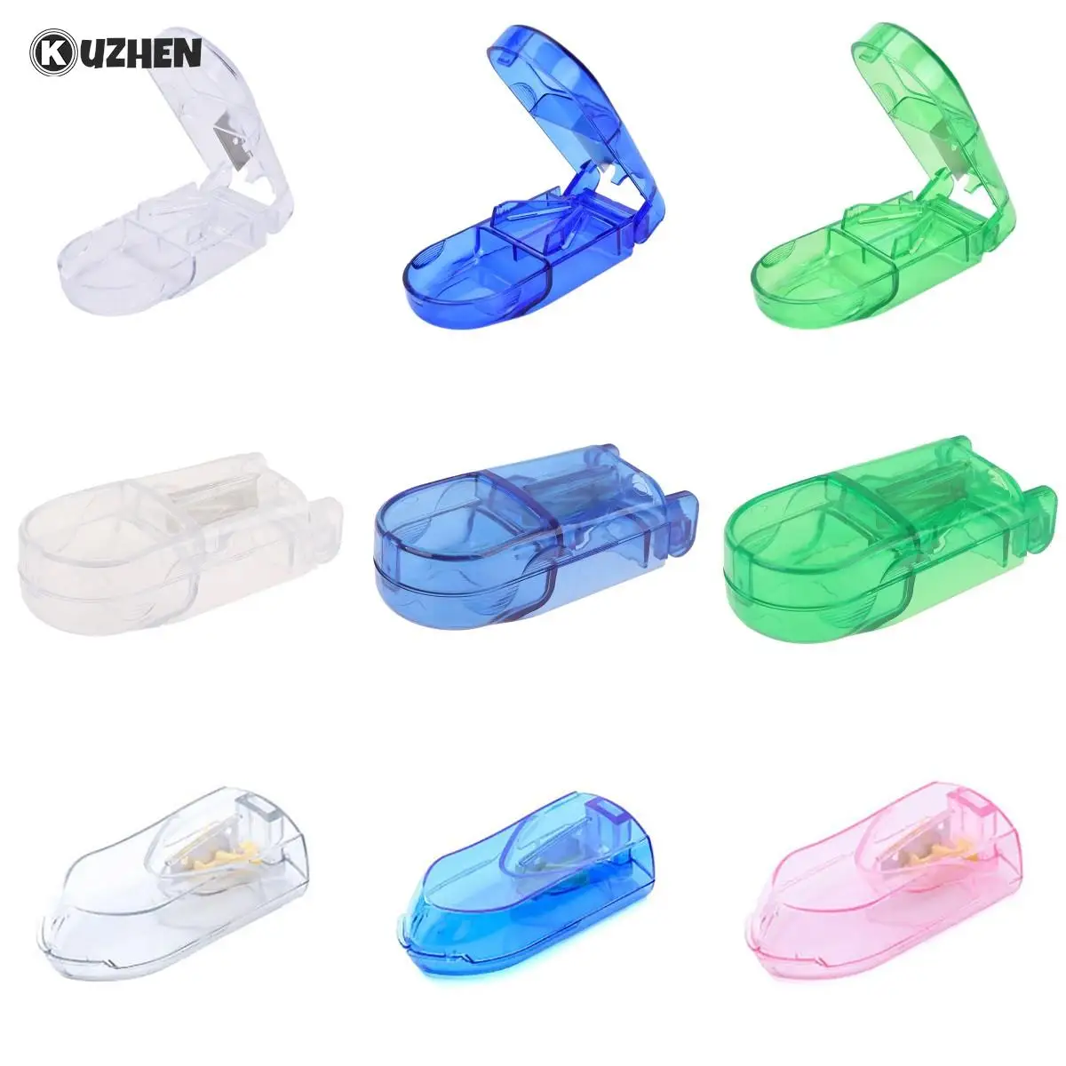 

1 шт., портативная коробка для лекарств