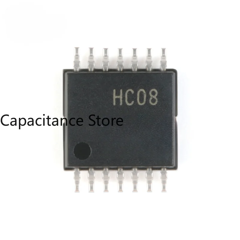 

10PCS Original Genuine SN74HC08PWR TSSOP-14 Quad 2-input Positive AND Gate Chip Logic