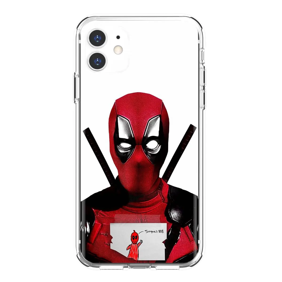 Силиконовый чехол для телефона iPhone 10 11 12 13 Mini Pro 4S SE 5C 6 6S 7 8 X XR XS Plus Max 2020 Marvel Deadpool 2018 |