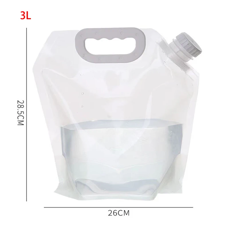 

3/5 л Портативная сумка для воды, складное ведро, контейнер для воды, кувшин, сумка для бутылки, уличная сумка для путешествий, кемпинга с ручкой, товары для кемпинга