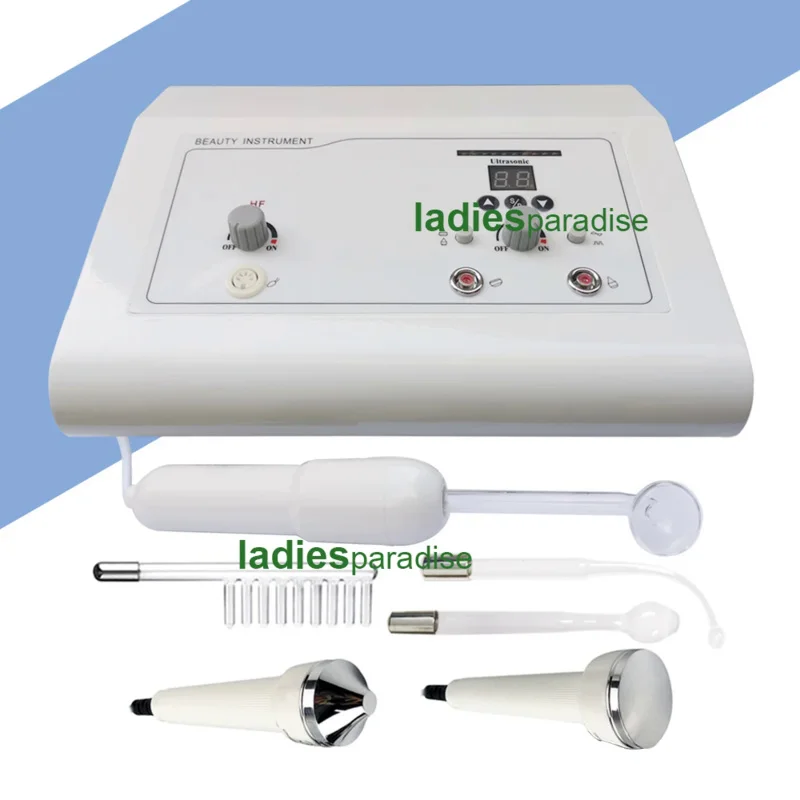 Фотоаппарат со стеклянной трубкой и ультразвуковой массажер для удаления пятен