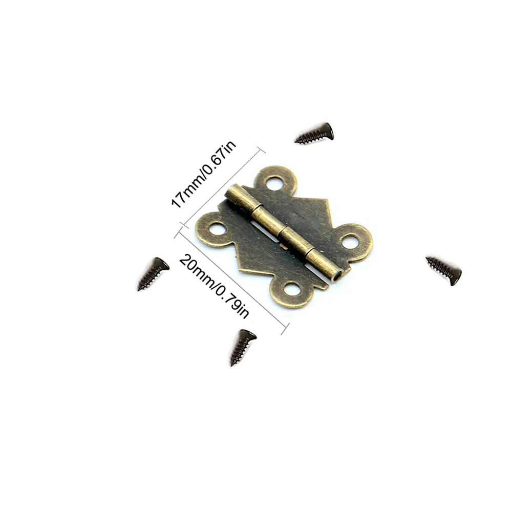 

Металлические петли-бабочки античная бронза