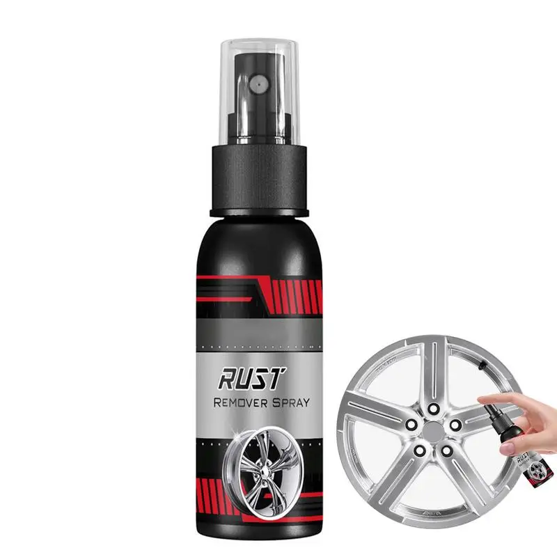 Car Rust Remover 30/100ml Rust Cleaner Spray Car Maintenance Cleaning Rust Dissolver Instant Derusting Cleaner For Cars Wheels