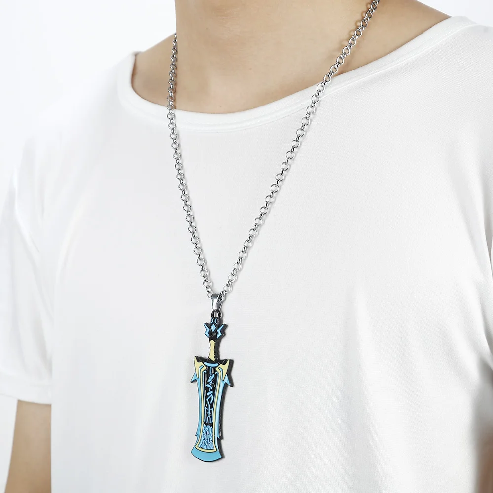 Ожерелье Xenoblade летовой 2 из красного металла |