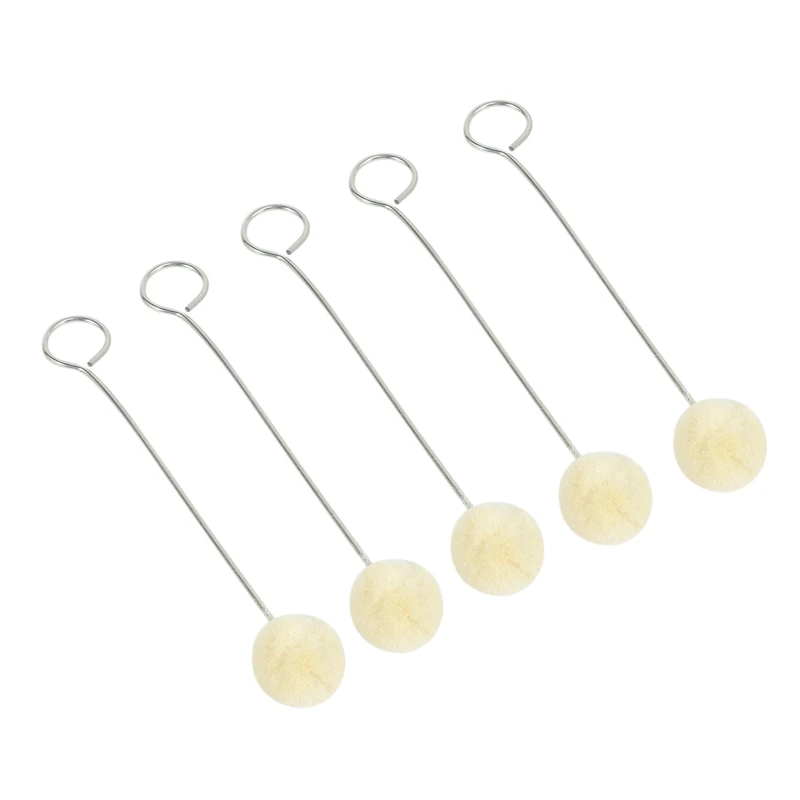 50 шт. шерстяная шариковая кисть Daubers кожаный аппликатор для крашения Dauber с