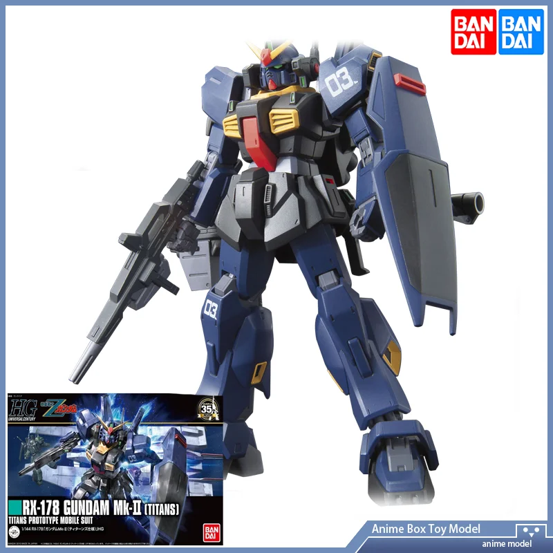 

[В наличии] BANDAI HGUC 1/144 RX-178 MK2 TITANS прототип GUNDAM сборная экшн-игрушка фигурки аниме подарок