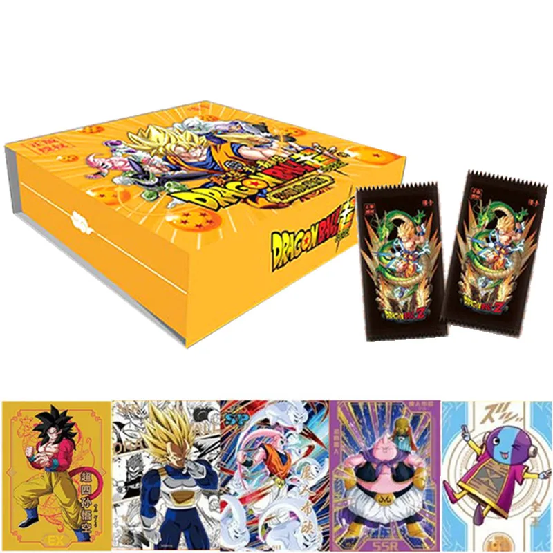 

Moka Dragon Ball Z Collection Card Super Game Playing Anime Cartas Tcg Christma Collectibles Card Toys For Boys Gift