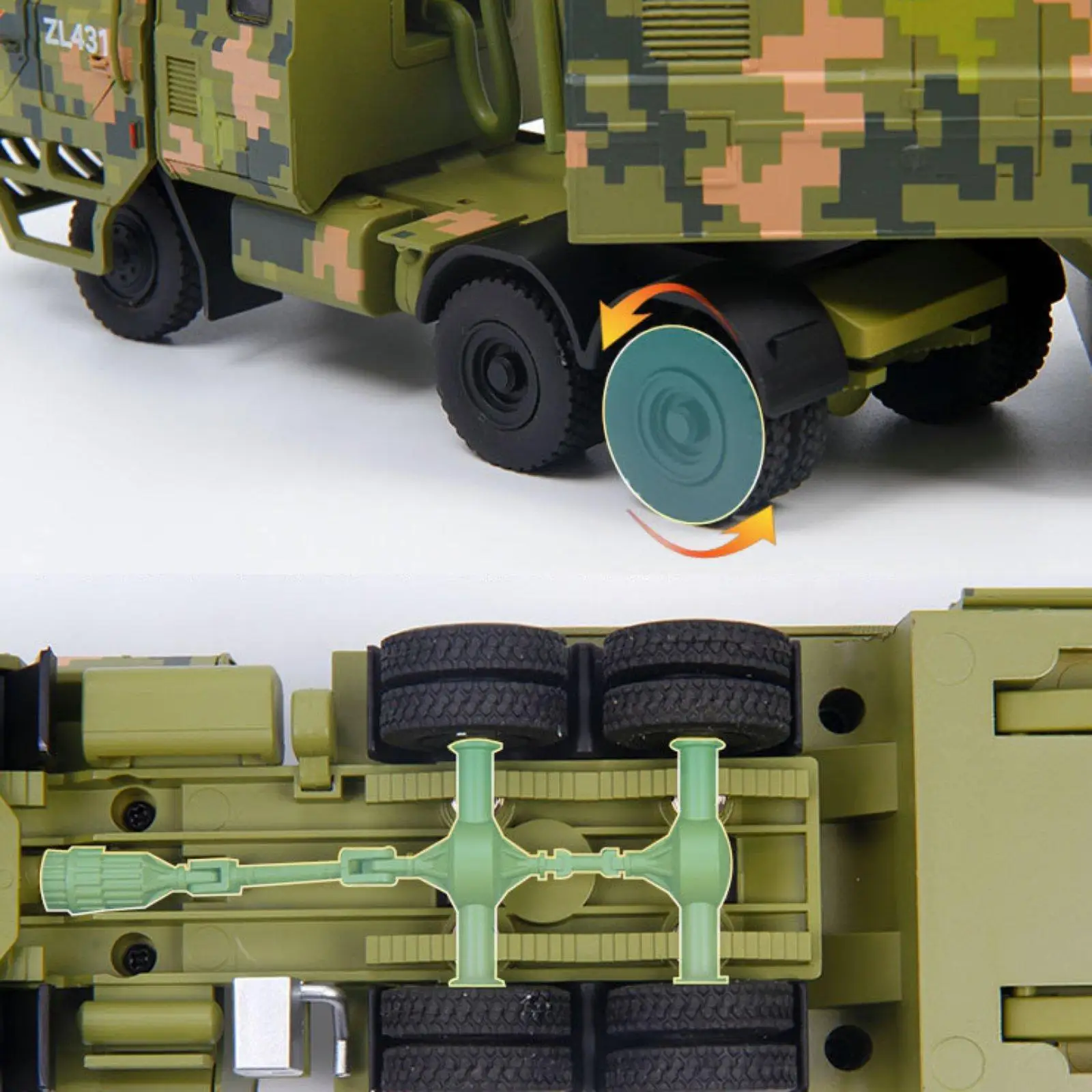 Фото Модель автомобиля DF-5C в масштабе 1/60, реалистичная игрушка-коллекционный экземпляр, боевой автомобиль для друзей, подростков, мальчиков и мужчин. №1