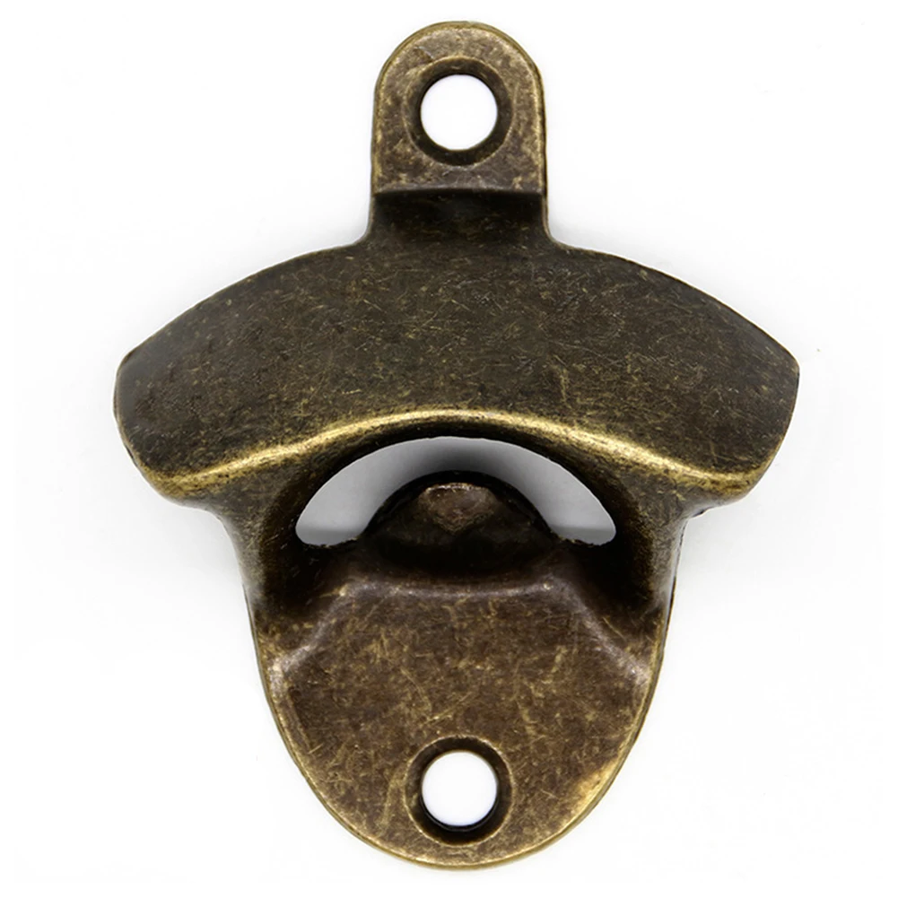 10pcs/set Cast Iron Bottle Opener Wine Beer Cap Opener Wall Mounted Bottle Opener Bar Tools Gadgets Kitchen Tools