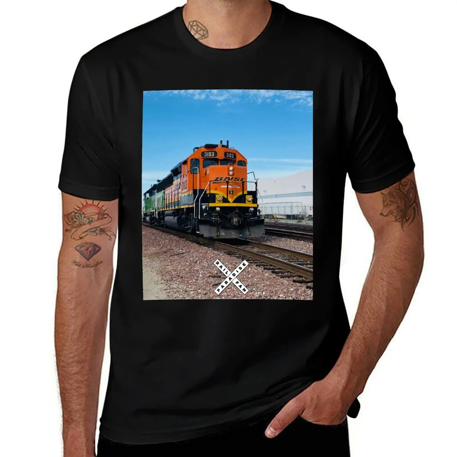 Фото Футболка BNSF 3103 из мягкого легкого хлопка №1