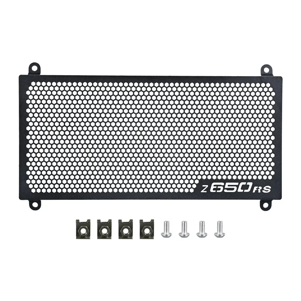 

Защита радиатора для Kawasaki Z650 2017-2021 Ninja 650 2017-2021 Z650RS 2022 + аксессуары 2018 2019 2020 Защитная крышка