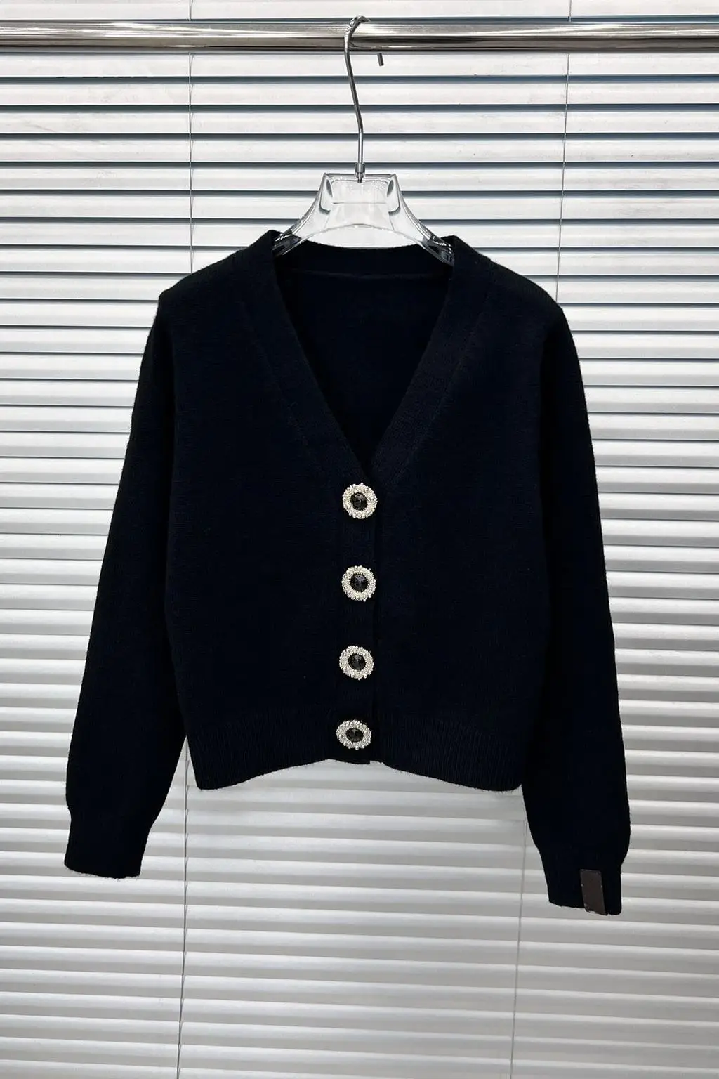 Женский трикотажный однобортный Кардиган повседневный свободный Кашемировый с