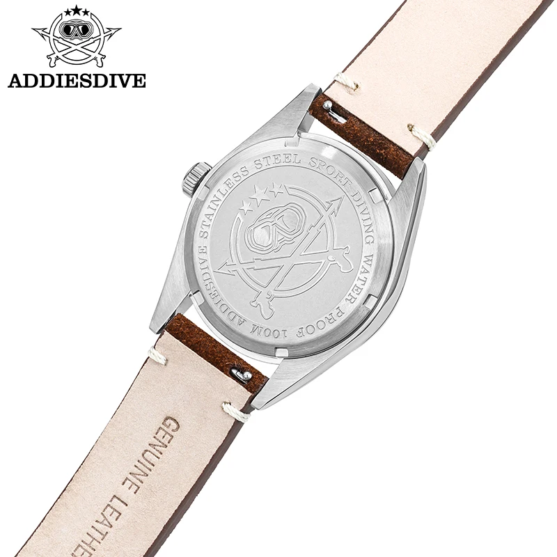 Часы ADDIESDIVE 36 мм, 200 м, водонепроницаемые, с сапфировым стеклом, C3, ретро, суперлюминесцентные, из нержавеющей стали 316L, женские кварцевые наручные часы (art.: 3920da5ee7a35) - 3920da5ee7a35