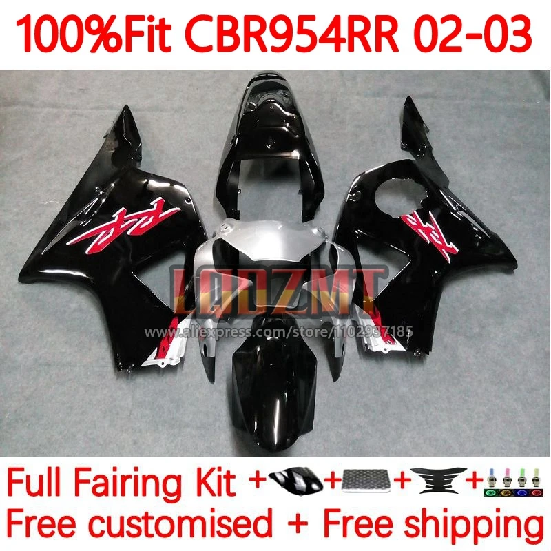 

Injection Frame For HONDA New black CBR954 RR CBR 900 954 RR 900RR 954RR CBR954RR CBR900RR 02 03 2002 2003 Fairings 116No.39