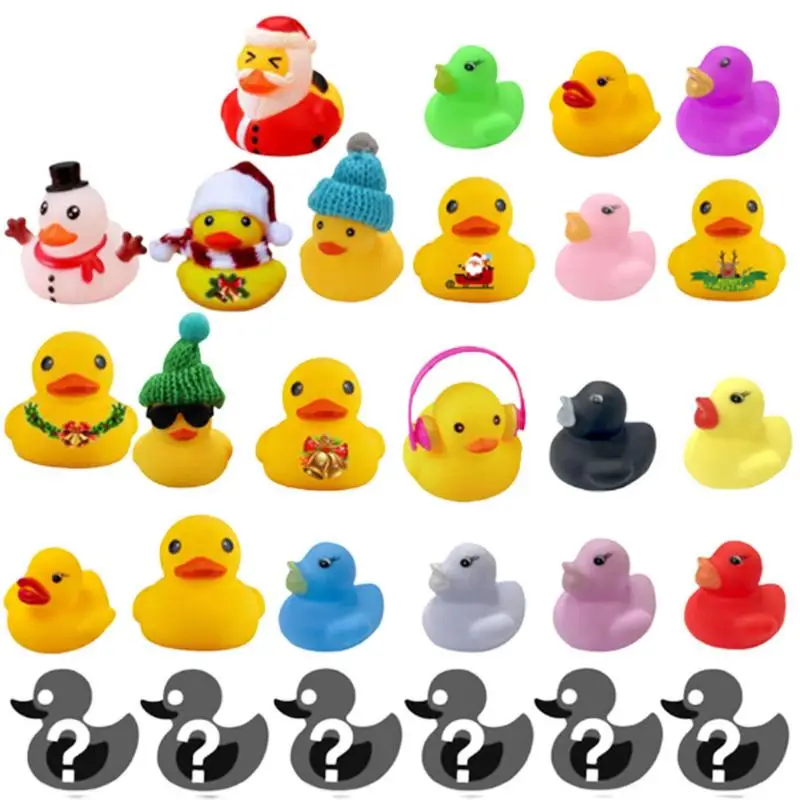 

Rubber Duck Advent Calendar 2023 18 Rubber Ducks And 6 Accessories For Boys Girls Kids And Toddlers Rubber Ducky Bath Toy Ducks