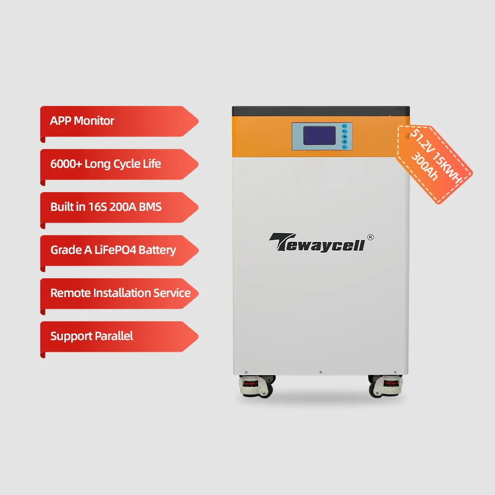 Фото Подключение приложения Tewaycell, аккумулятор 51,2 В, 300 Ач, 15 кВтч, система домашнего хранения №1