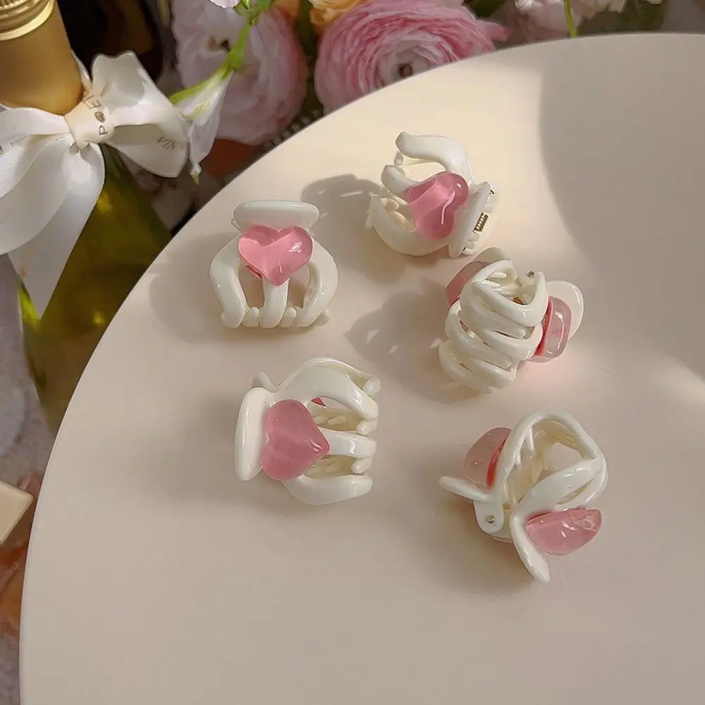 

Заколка для волос в форме сердца, милый высокий конский хвост, аксессуар для волос