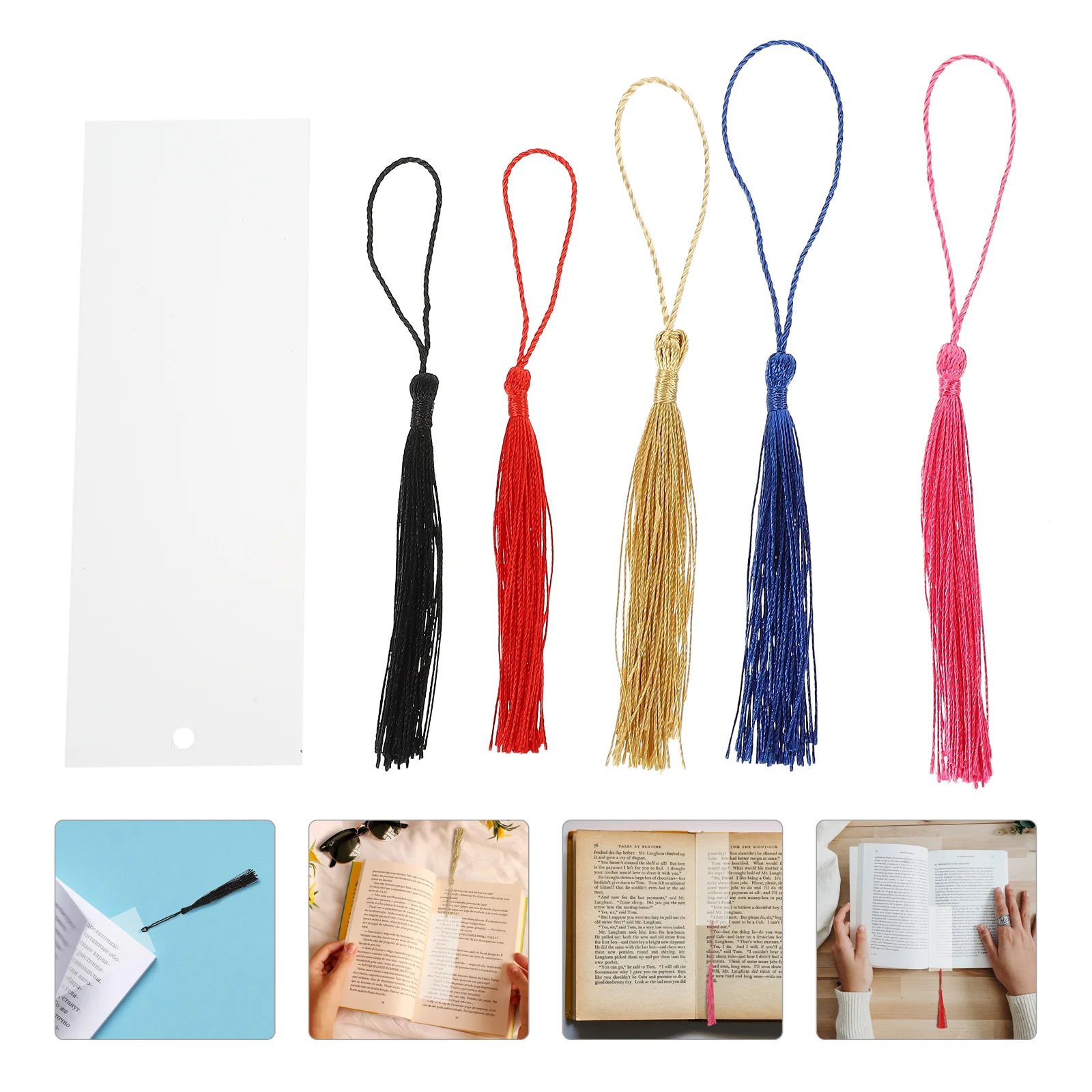 

Закладка яркая Прозрачная «сделай сам», декоративная карточка для чтения фотографий, студентов, граффити, мини-карточка без рисунка