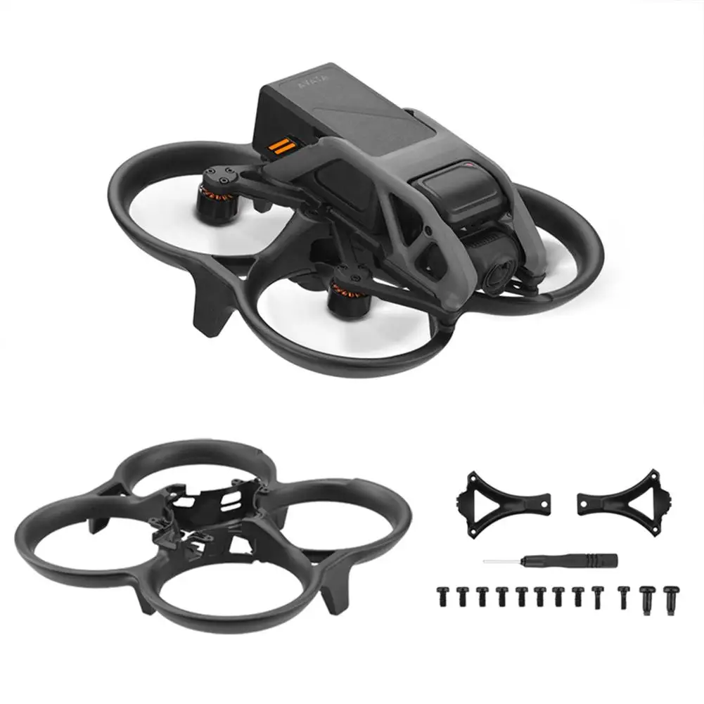 

1 Set Drone Propeller Guards Anti-collision Protective Ring Safety Cover Blade Protector Compatible For Dji Avata Accessories